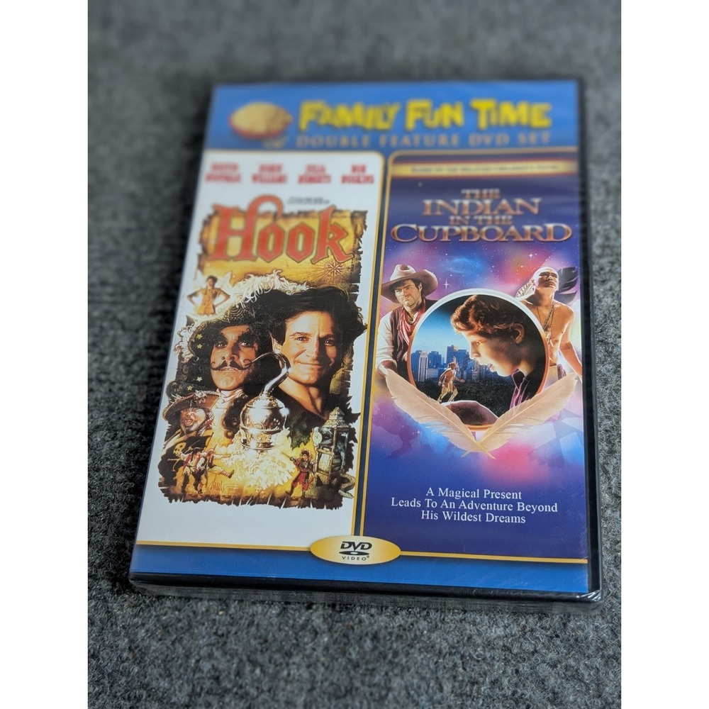 Hook / Indian in the Cupboard (DVD, 1991 / 1995) Brand New Sealed